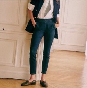 Sezane Clara Denim Trouser Jeans Women’s Sz 2